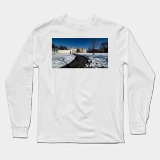 Dundurn Castle after a snow Long Sleeve T-Shirt